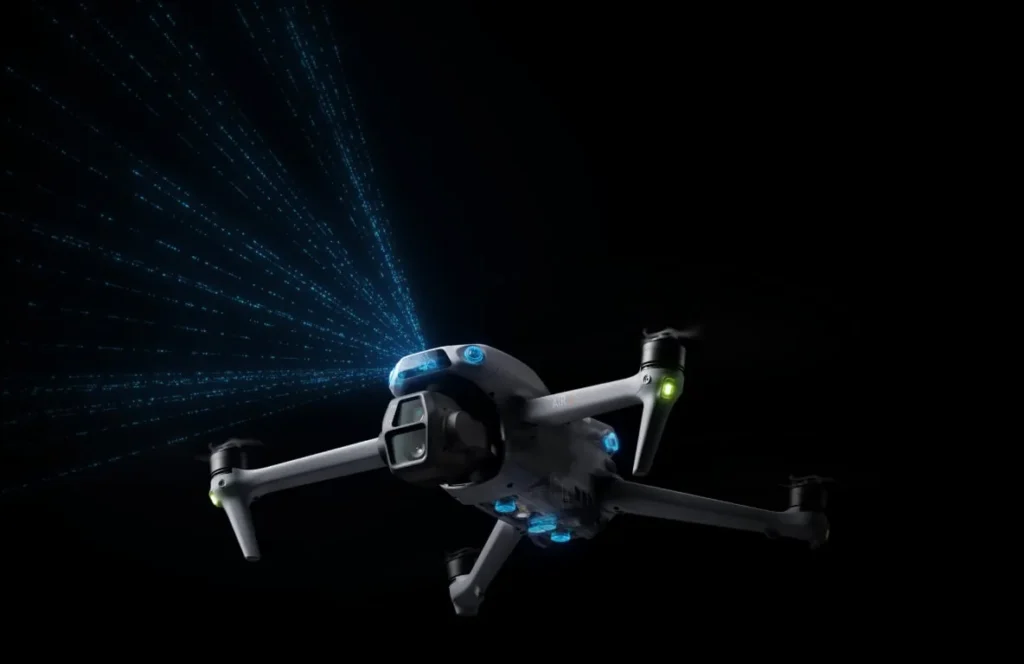 DJI Air 3S et son système d'évitement d'obstacles avec LiDAR