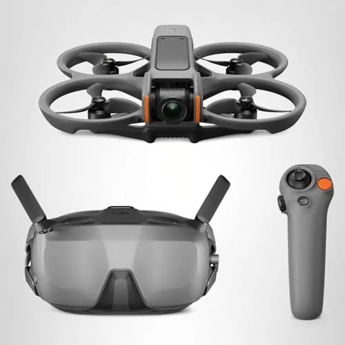 Pack DJI Avata 2 Fly Smart : drone, casque DJI Goggles N3 et manette RC Motion 3