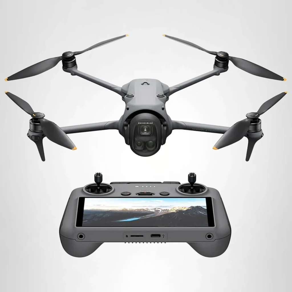 DJI Mavic 4 Pro avec sa radiocommande DJI RC 2