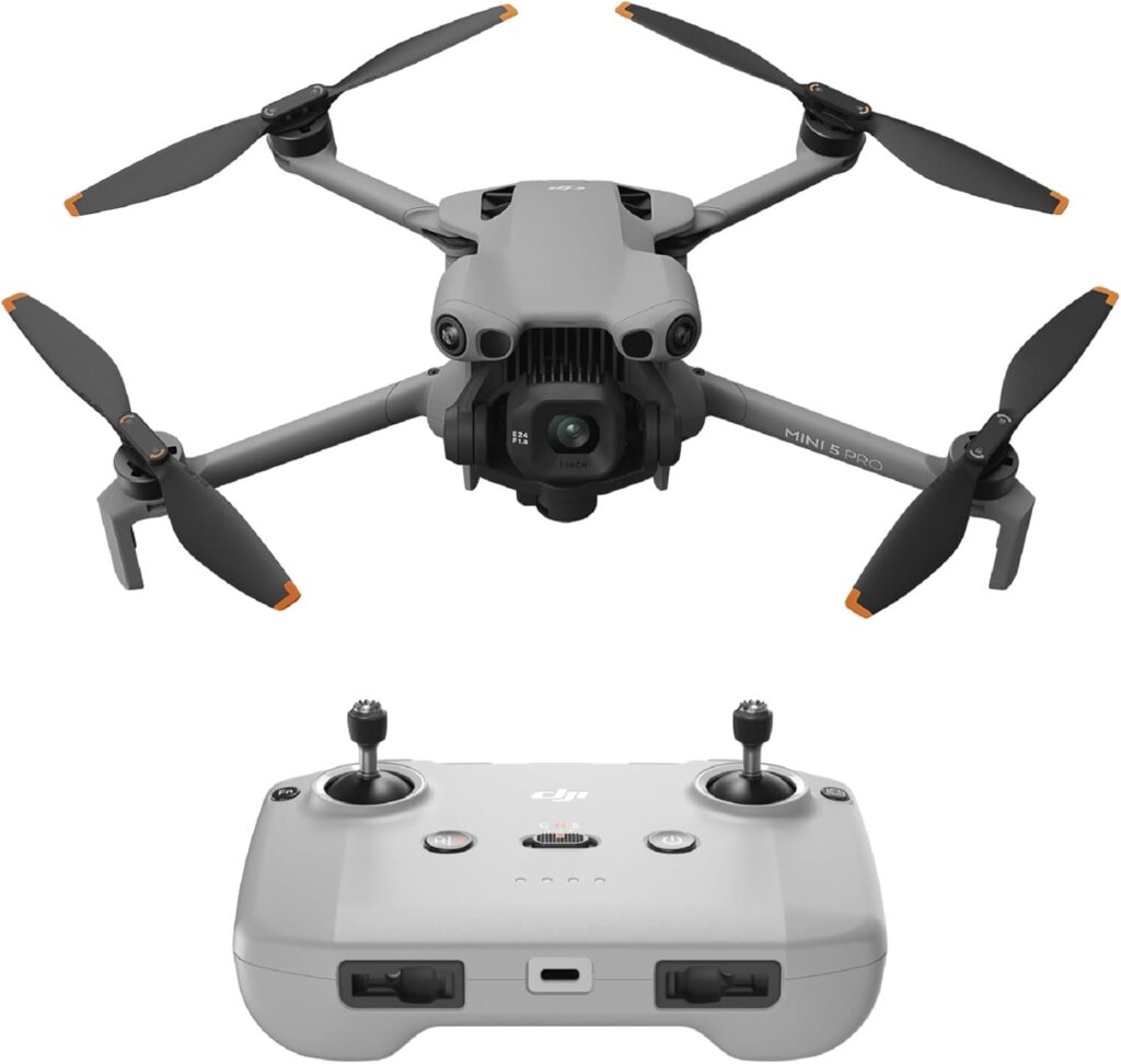 DJI Mini 5 Pro, drone capteur 1 pouce sous 250 g