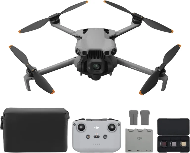 DJI Mini 5 Pro pack Fly More Combo avec radiocommande, batteries et filtres ND