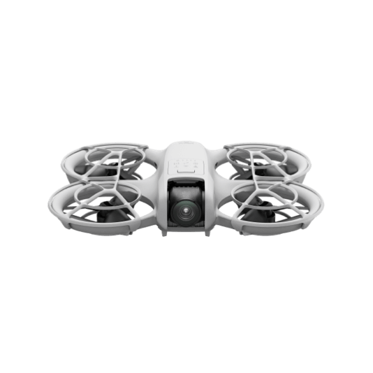 DJI Neo 2 en vol, drone FPV avec casque