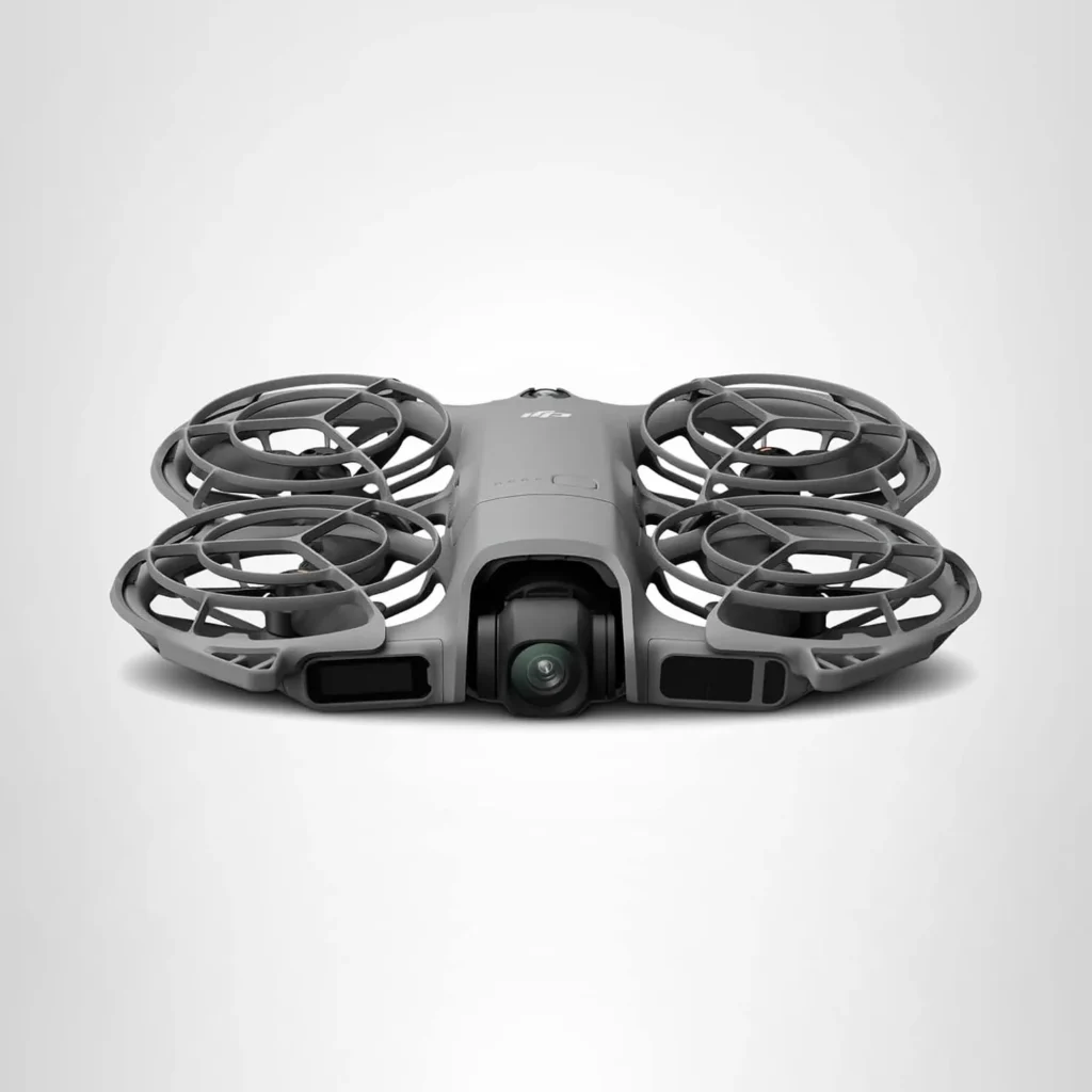 DJI Neo 2 vu de trois quarts, mini-drone 4K de 151 g
