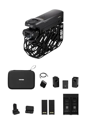 Contenu du pack HoverAir X1 ProMax : drone pliable, batteries et accessoires