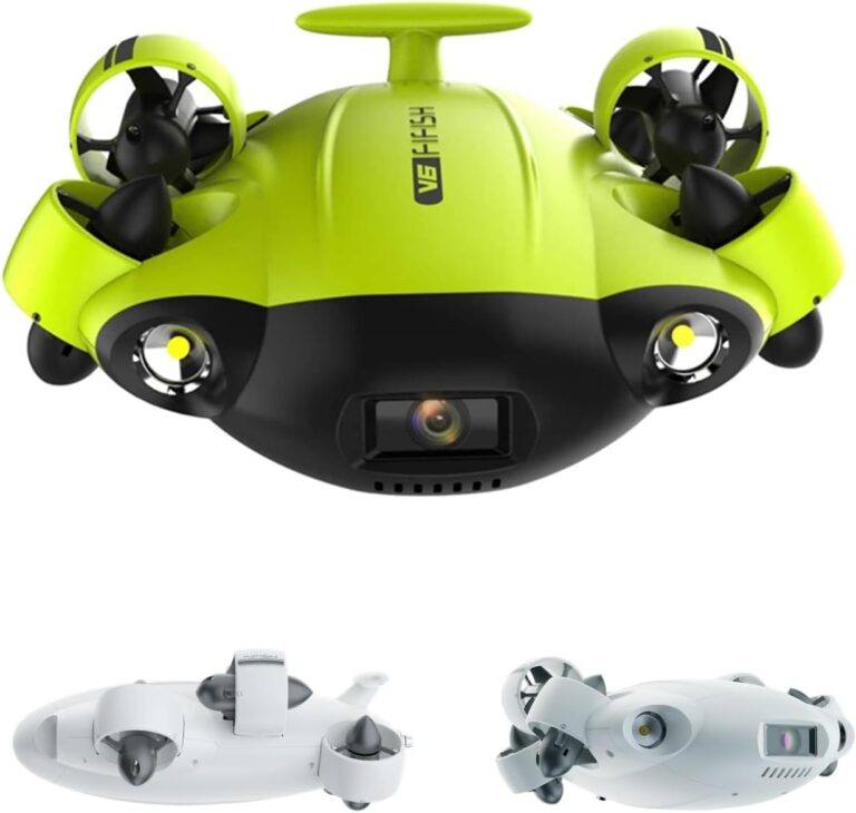 QYSEA Fifish V6, drone sous-marin a six propulseurs