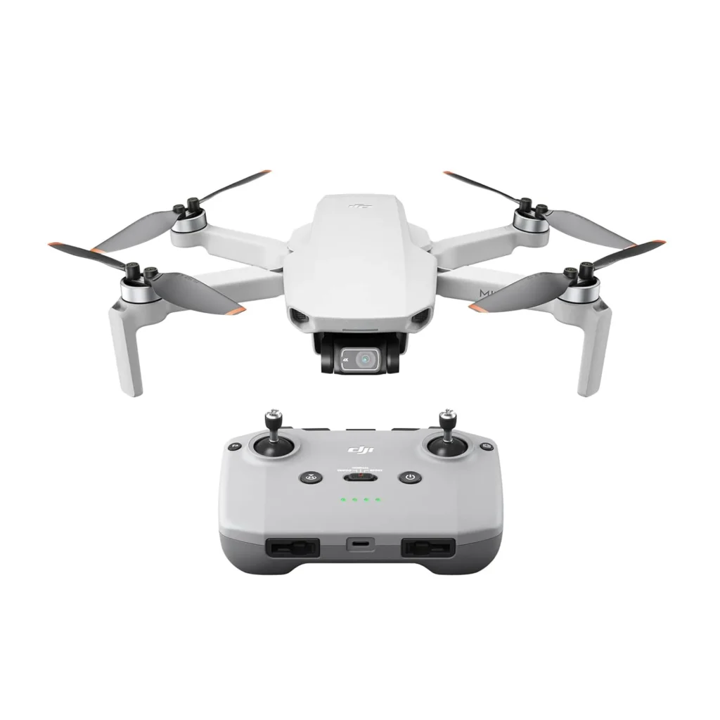 DJI Mini 2 et sa radiocommande RC-N1, drone caméra 4K de moins de 249 g
